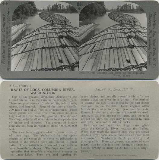 Great Chained Log Rafts