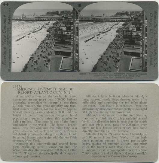 Atlantic City Beach and Boardwalk