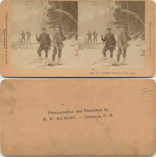 Christmas Hunt in Snow