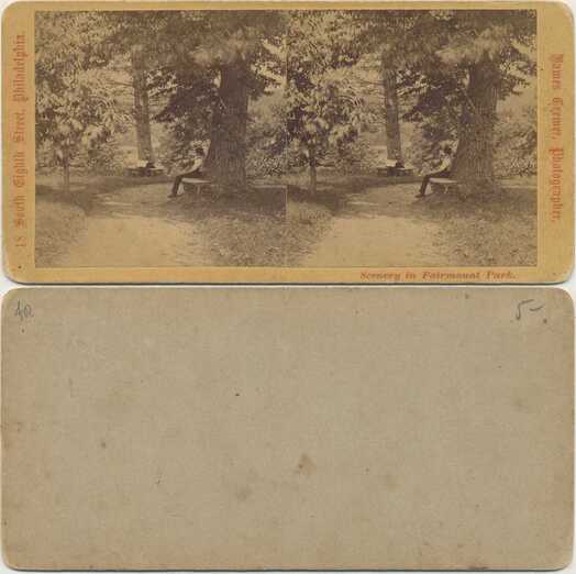 Scenery in Fairmount Park