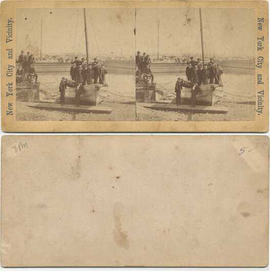 Men and Boats on Shore