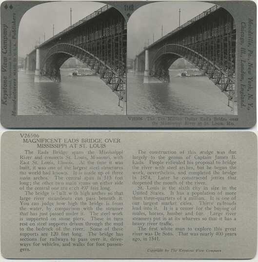 Eads Bridge over Mississippi River