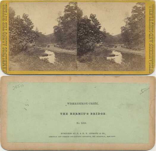 Wissahickon Creek and Hermit's Bridge