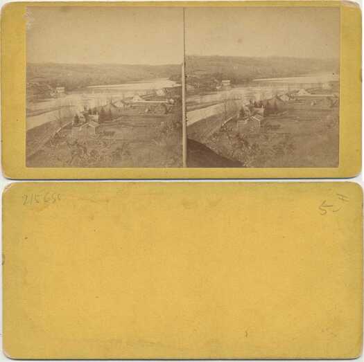 River Valley with Bridge & Town