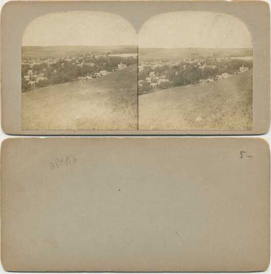 Small Town Landscape with Water