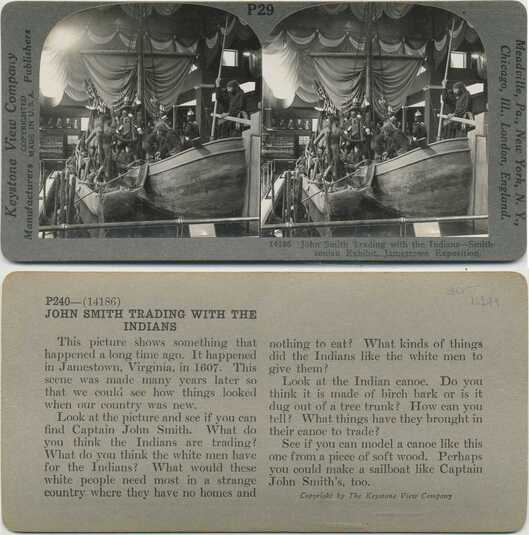 John Smith Trading with Indians