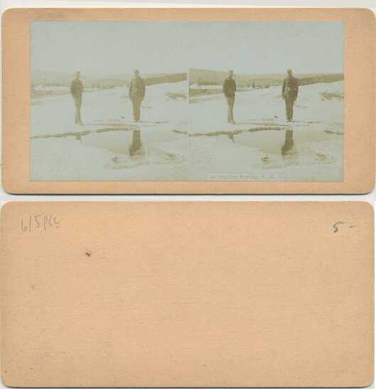 Two Men at Saphire Spring
