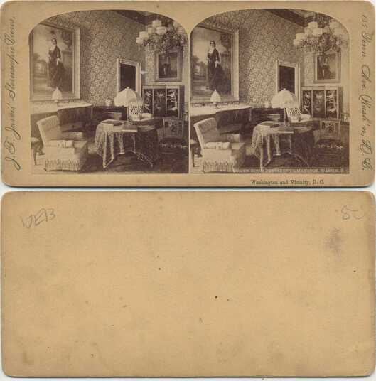 White House Green Room Interior