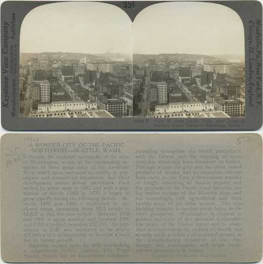 Seattle Business District Panorama