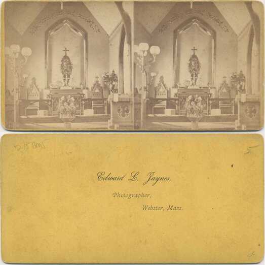 Church Altar Interior