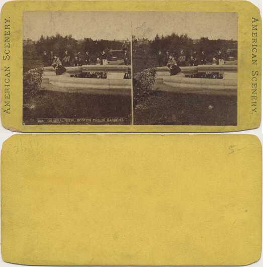 Public Garden with People