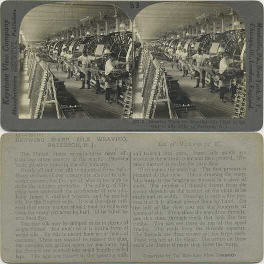 Silk Mill Warp Drawing