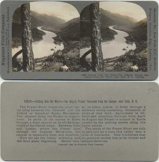 Fraser River Canyon View