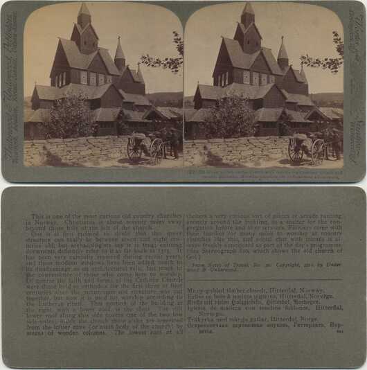 Many Gabled Timber Church