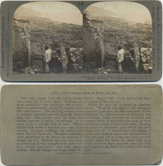 City Ruins After Volcanic Eruption