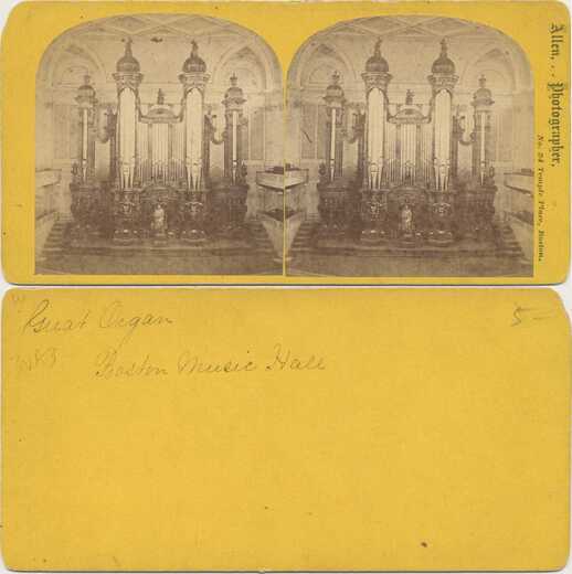 Great Organ, Boston Music Hall