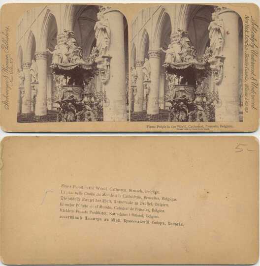 Finest Pulpit, Brussels Cathedral