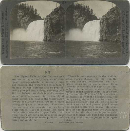 Upper Falls, Yellowstone River