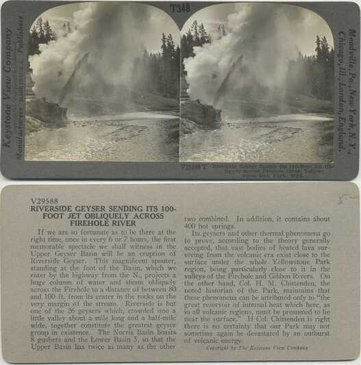 Riverside Geyser Spouts