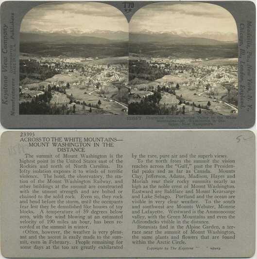 White Mountains Valley & Town