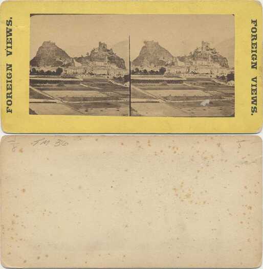 City with Castles on Mountain Hills