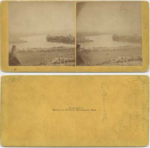 Man overlooking river vista
