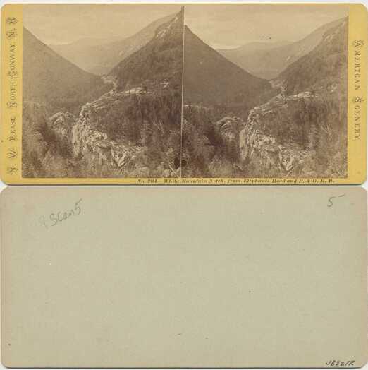 White Mountain Notch View
