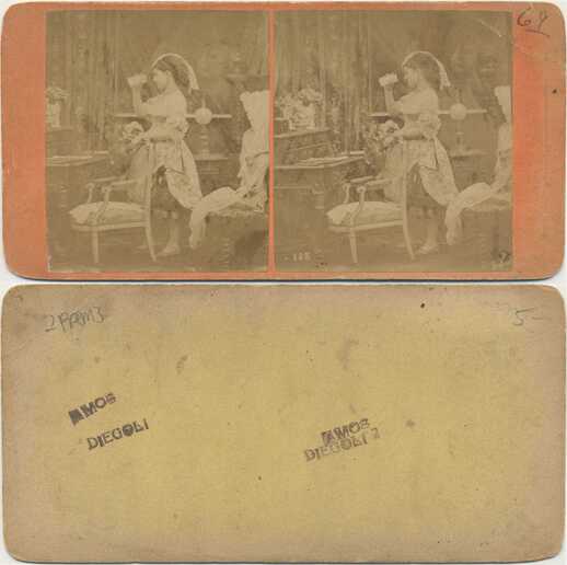 Woman with Book in Studio