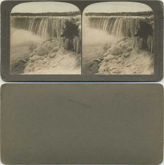 Canadian Falls, Niagara, in Winter