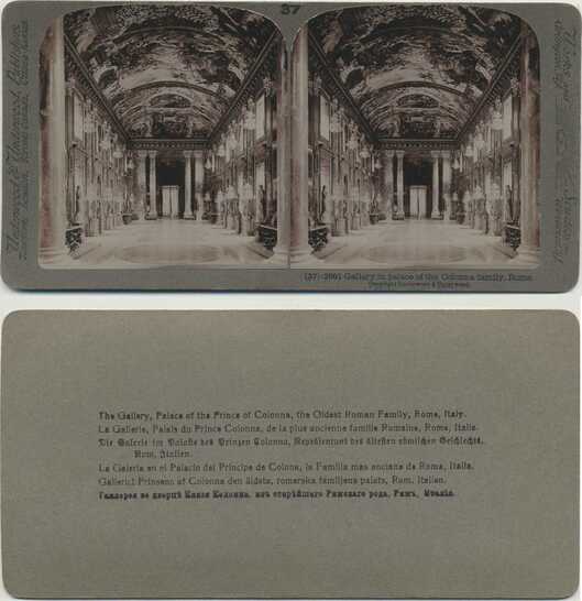 Gallery in Colonna Palace