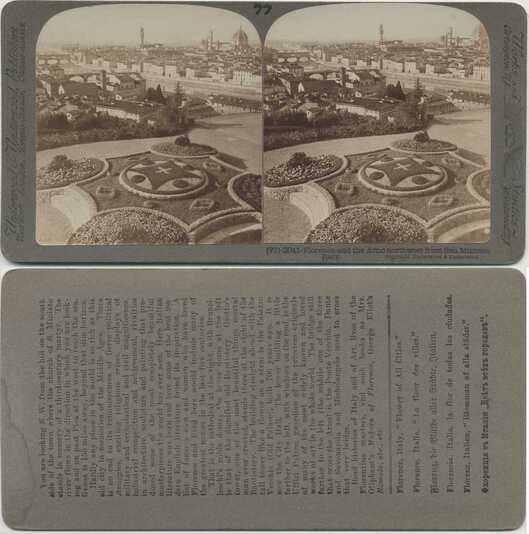 Panoramic View of Florence, Italy