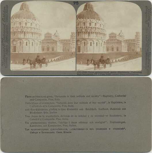 Pisa Baptistery, Cathedral & Campanile