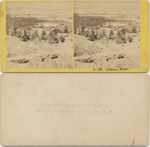 Winter Landscape with Village