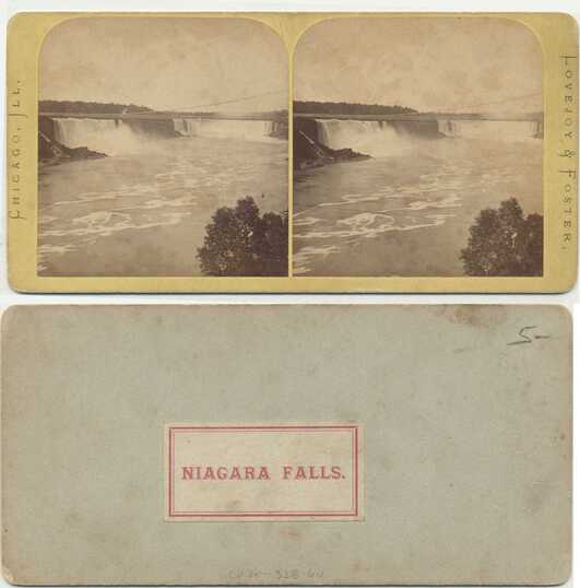 Niagara Falls with Suspension Bridge