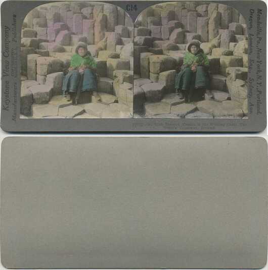 Irish Woman in Giant's Causeway Chair