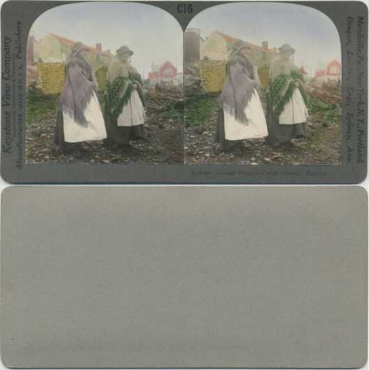 Cornish Fishwives with Baskets