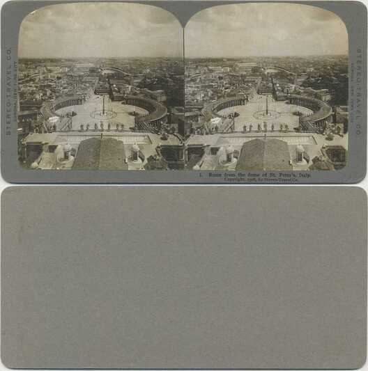 St. Peter's Square & Vatican City View