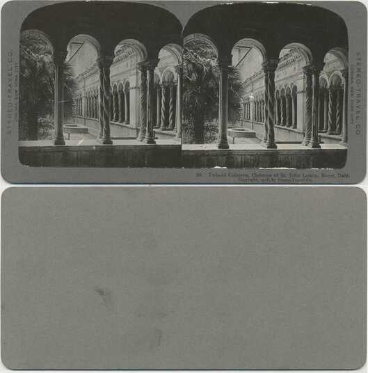 Twisted Columns, Cloisters