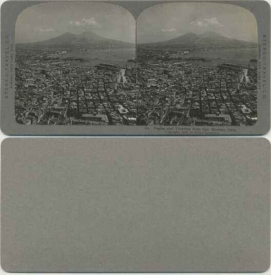 Naples City and Mount Vesuvius