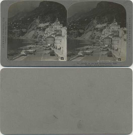 Amalfi Harbor and Coastal Town