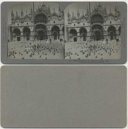 St. Mark's Basilica with Pigeons