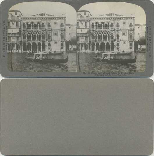 Ca' d'Oro Palace on Grand Canal