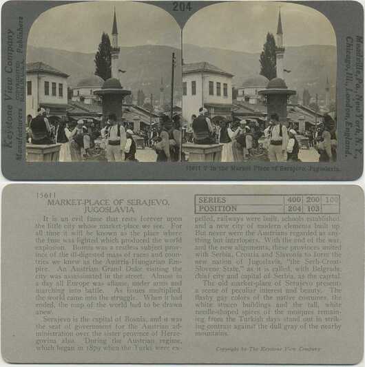 Market Place of Sarajevo
