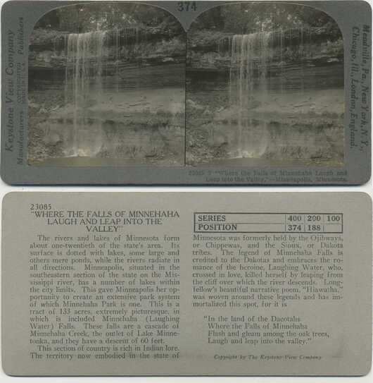 Minnehaha Falls Waterfall