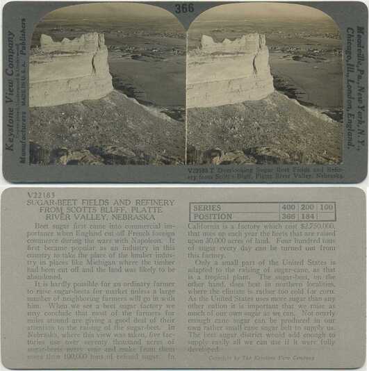 Scott's Bluff & Sugar Beet Fields