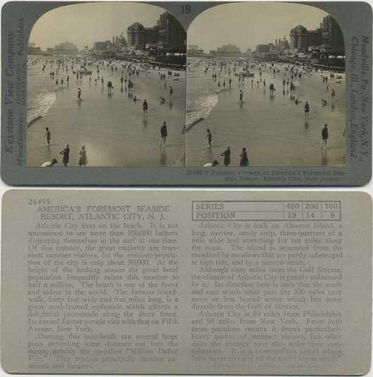 Seaside Resort Beach Crowds