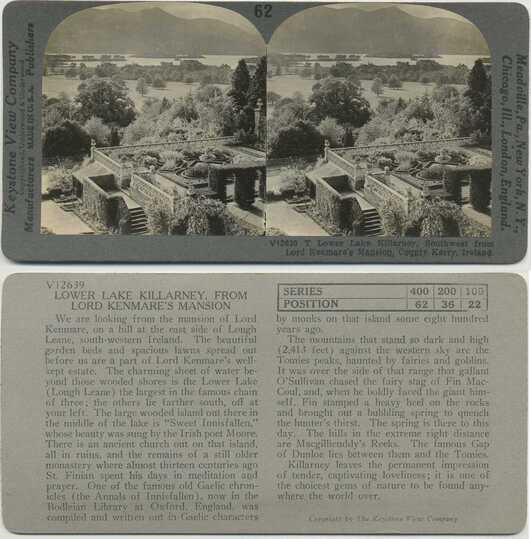 Killarney Lake & Kenmare's Mansion