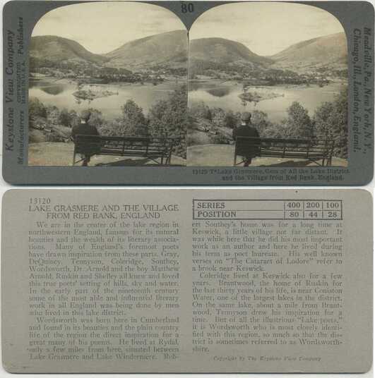 Lake Grasmere and Village from Red Bank