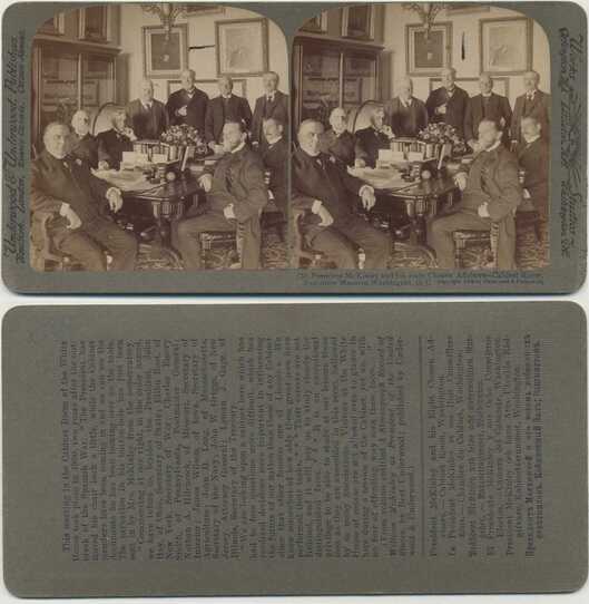 President McKinley and Cabinet