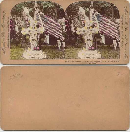 Floral Tribute for President McKinley